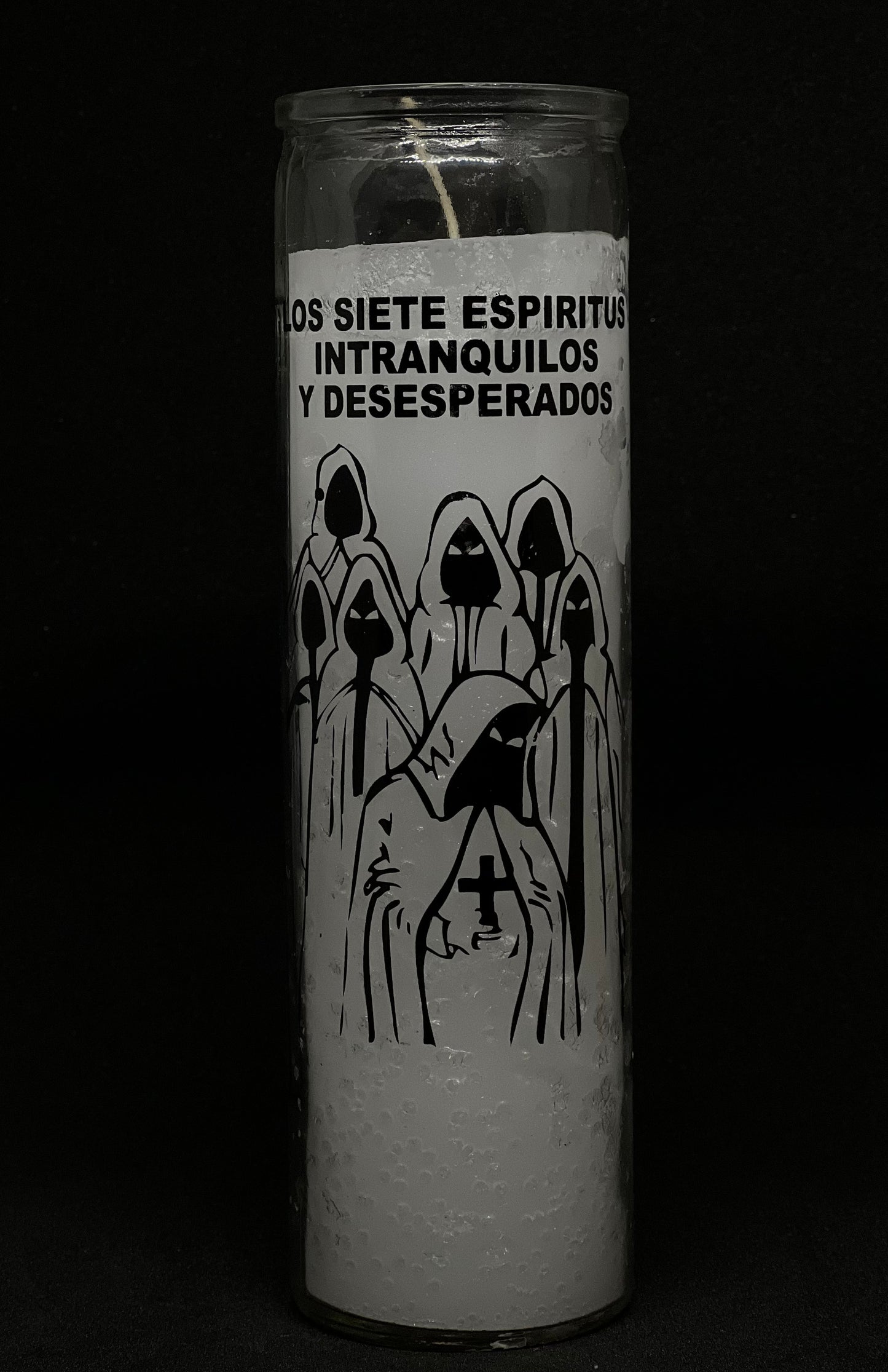 7 Intranquil Spirit Candle / Veladora Siete Espiritus Intranquilos y Desesperados