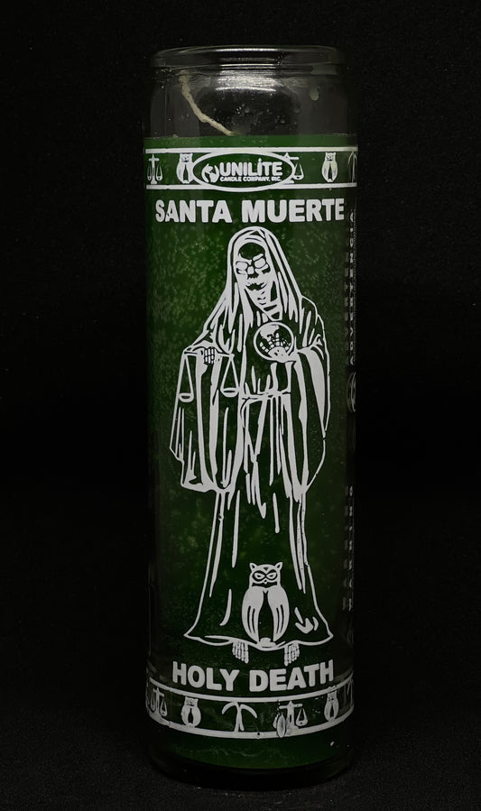 Holy Death Green Candle/Santa Muerte Veladora Verde