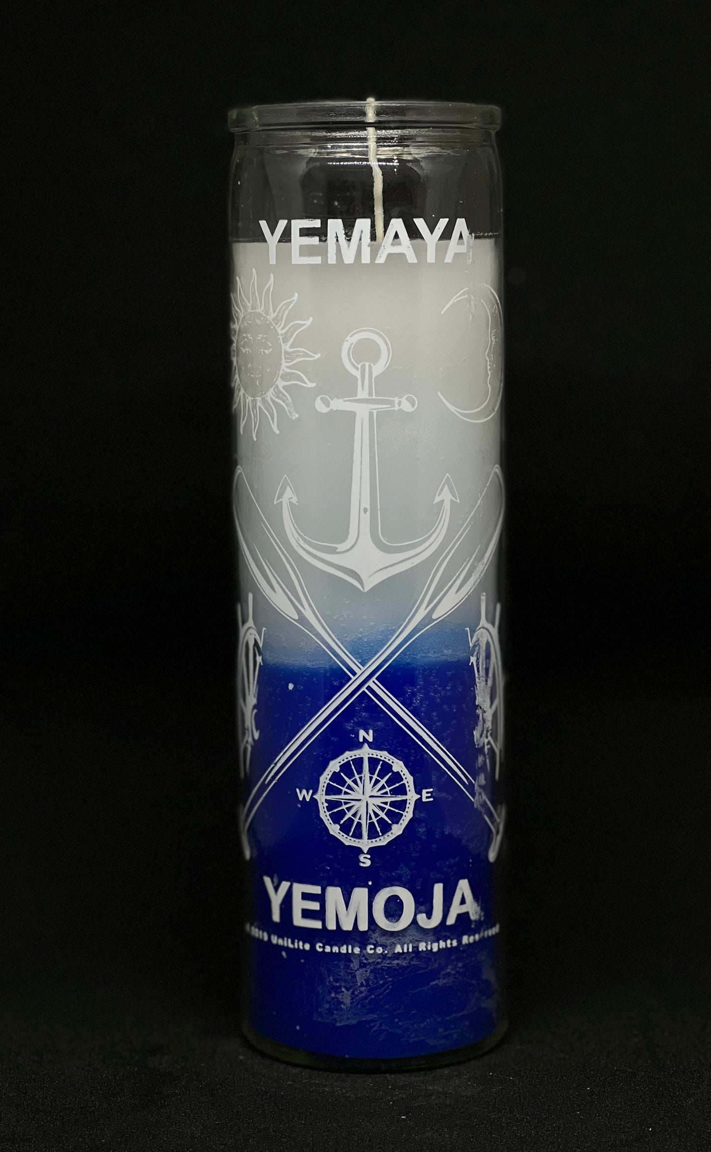 Yemaya Candle/ Veladora Yemoja