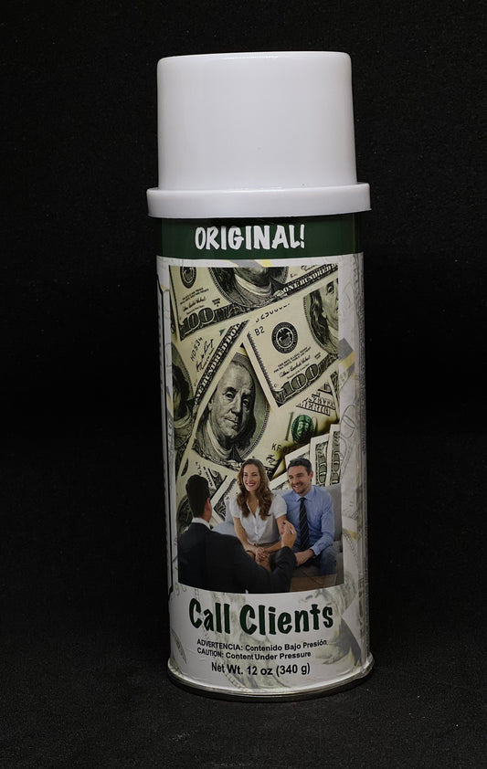 Call Clients Spray/ Spray Llama Clientes