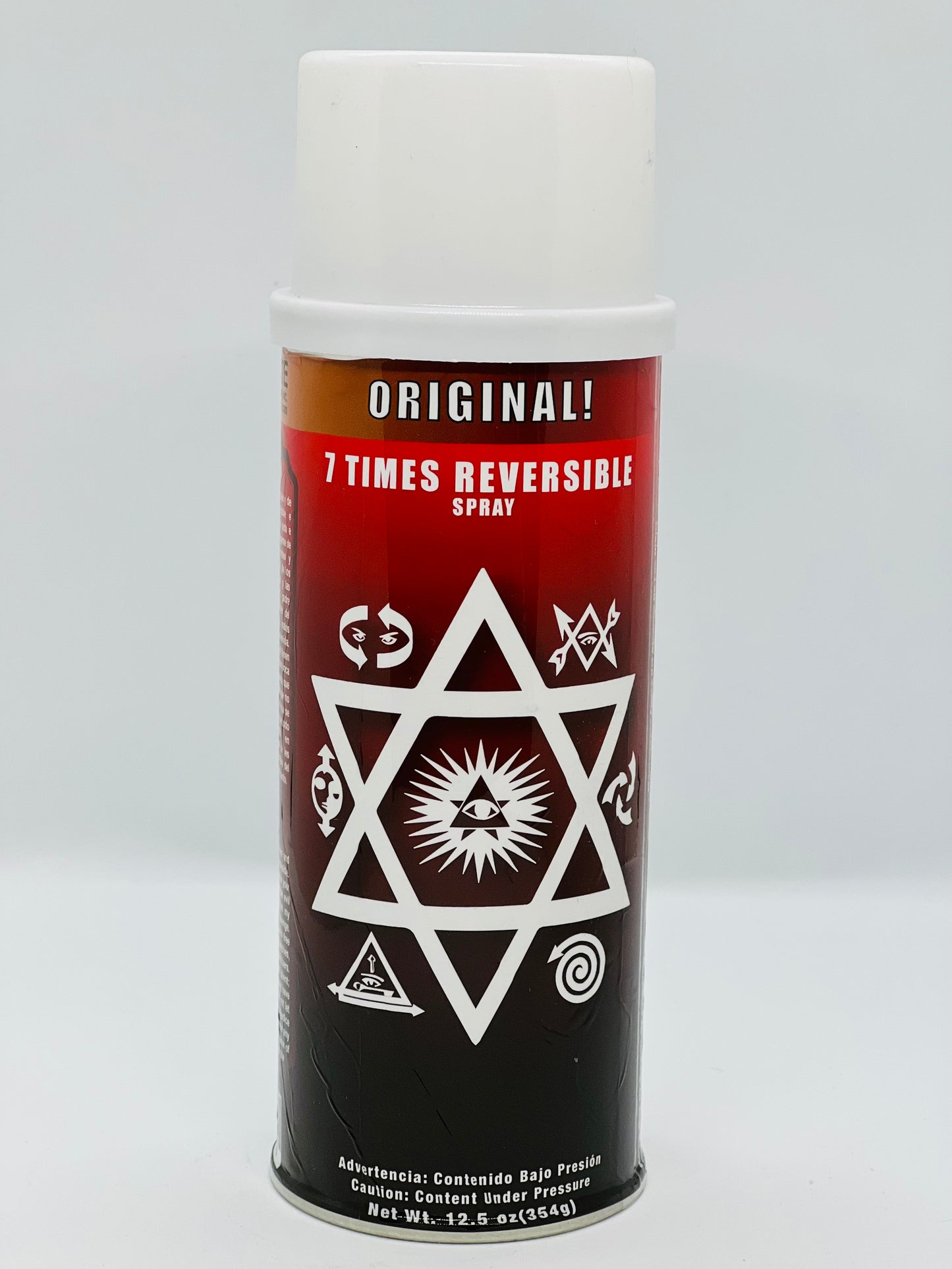 7 Times Reversible Aerosol Spray/ 7 Veces Reversible Aerosol Spray