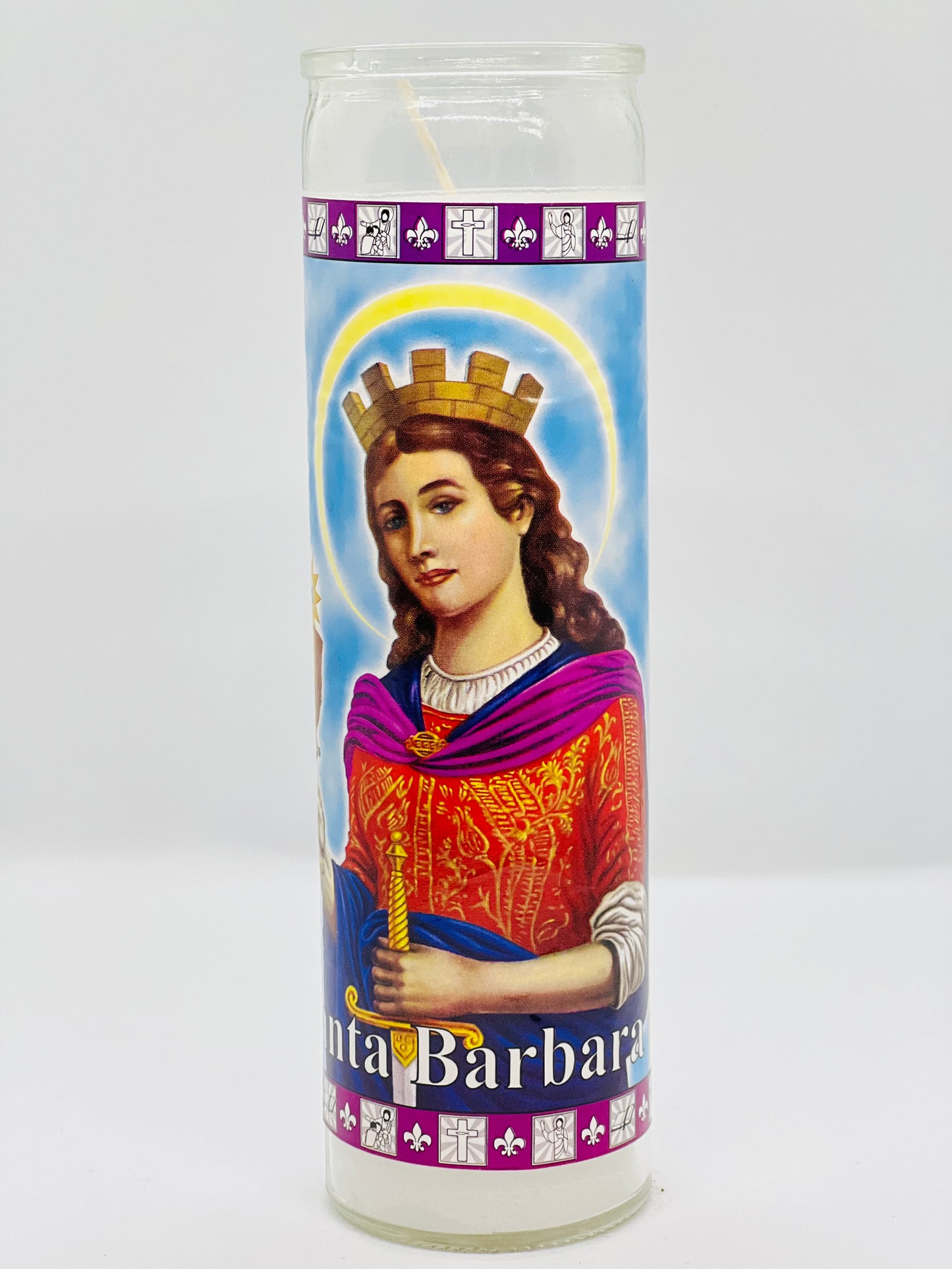 Santa Barbara Candle/Veladora Santa Clara