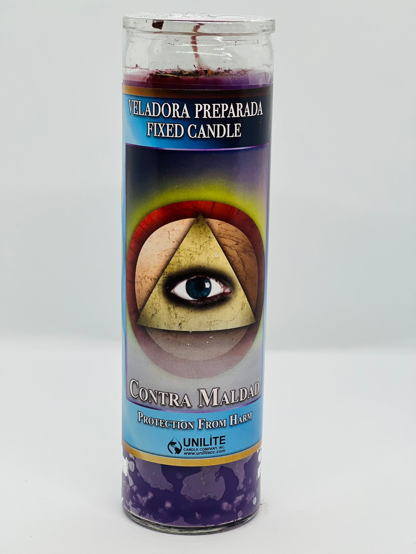 Protection From Harm Fixed Candle/Contra Maldad Veladora Preparada