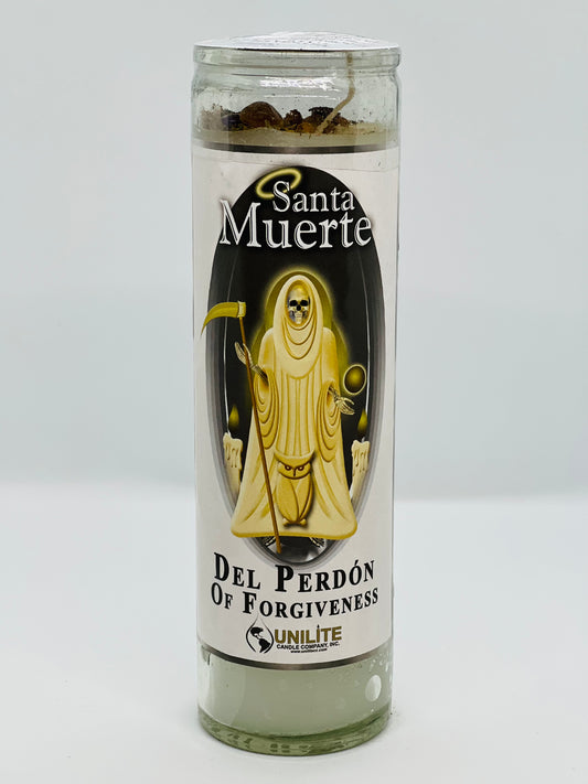 Santa Muerte Of Forgiveness Fixed Candle/Santa Muerte Del Perdon Veladora Preparada