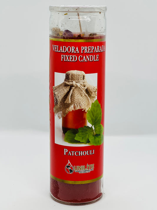 Patchouli Fixed Candles/ Patchouli Veladora Preparada