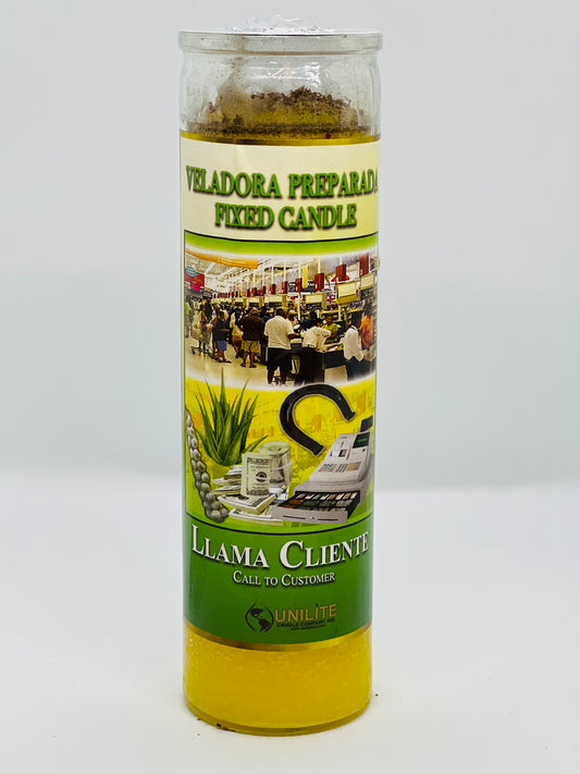 Call to Customer Fixed Candle/Llama Cliente Veladora Preparada