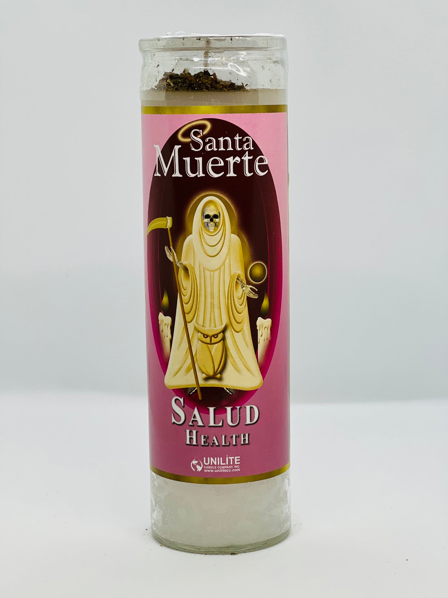 Santa Muerte Health Fixed Candle