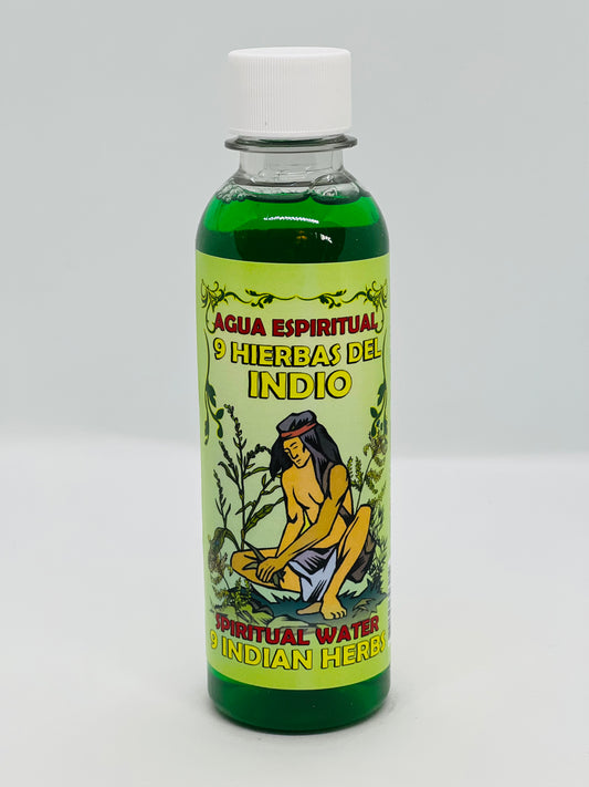 9 Indian Herbs Spriritual Water/9 Hierbas Del Indio Agua Espiritual