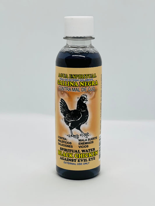 Black Chicken Spiritual Water/Gallina Negra Agua Espiritual