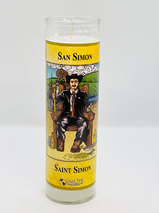 Saint Simon Candle