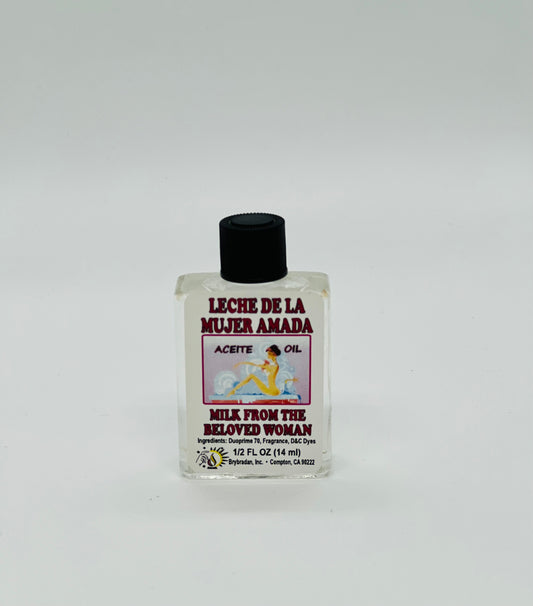 Milk Of The Beloved Woman Spiritual Oil/Aceite Espiritual Leche De La Mujer Amada