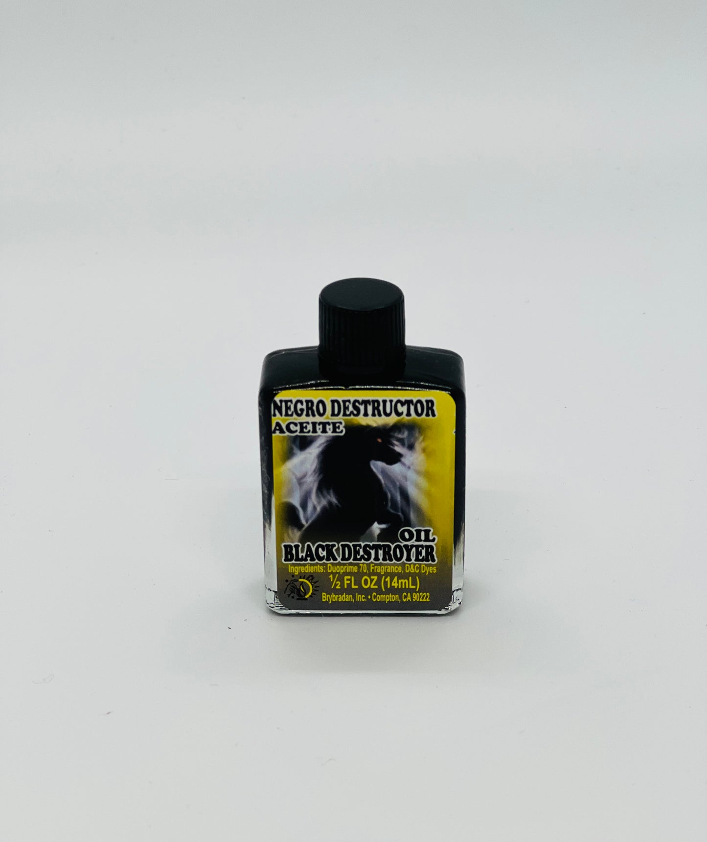 Black Destroyer Spiritual Oil/Aceite Espiritual Negro Destructor