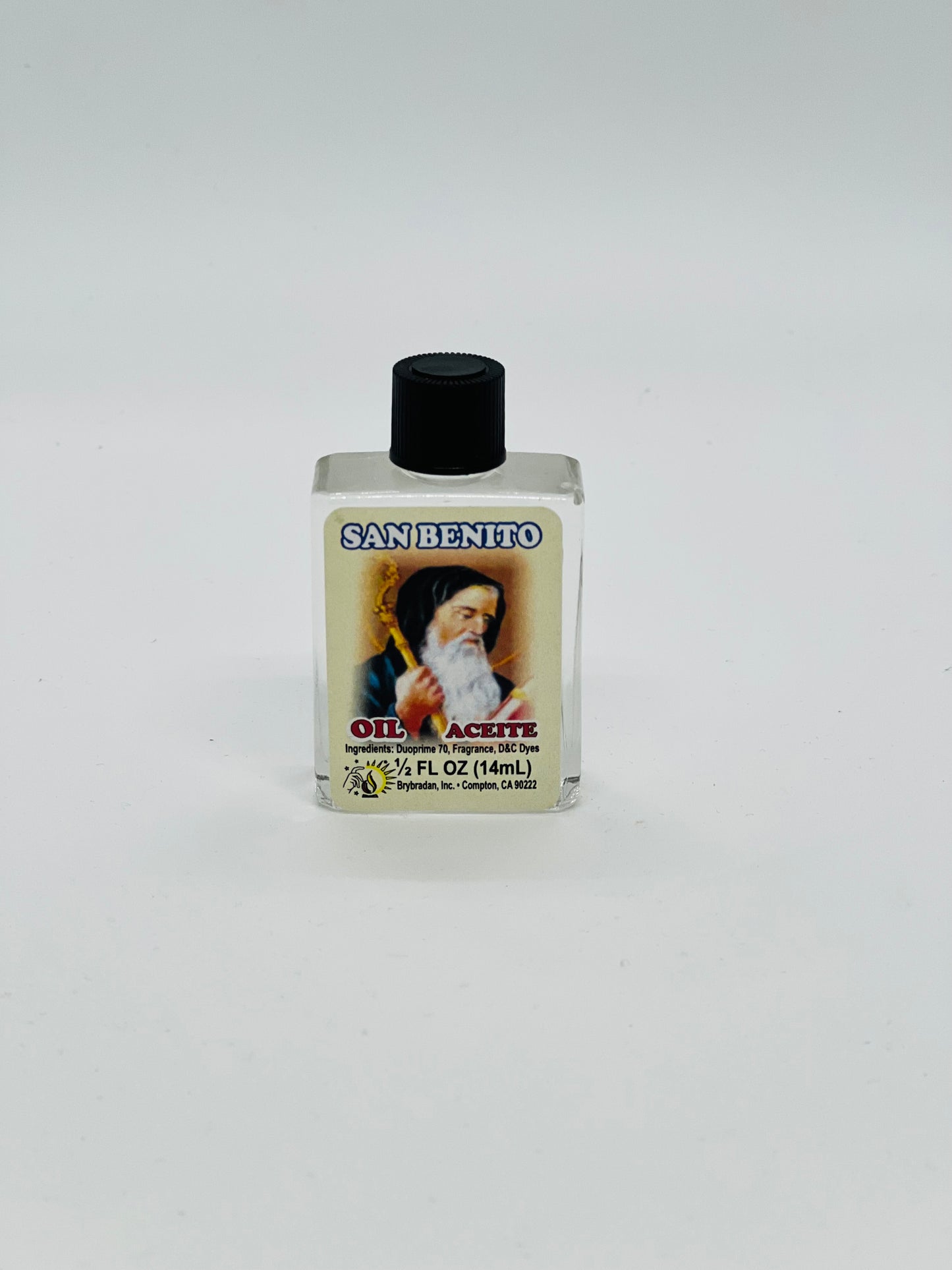 Saint Benedict Spiritual Oil/Aceite Espiritual San Benito