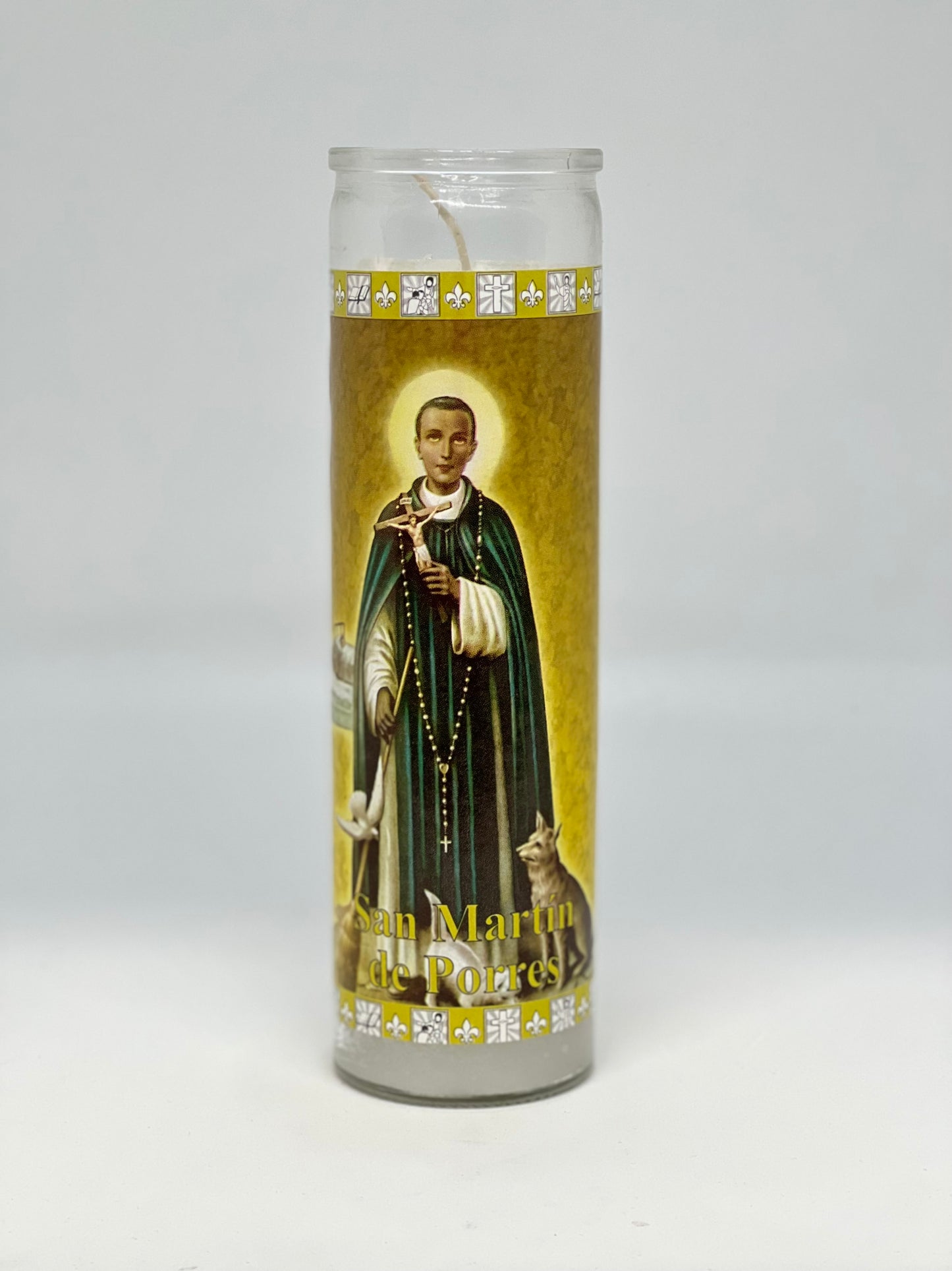 Saint Martin Porres Candle/Veladora San Martin De Porres