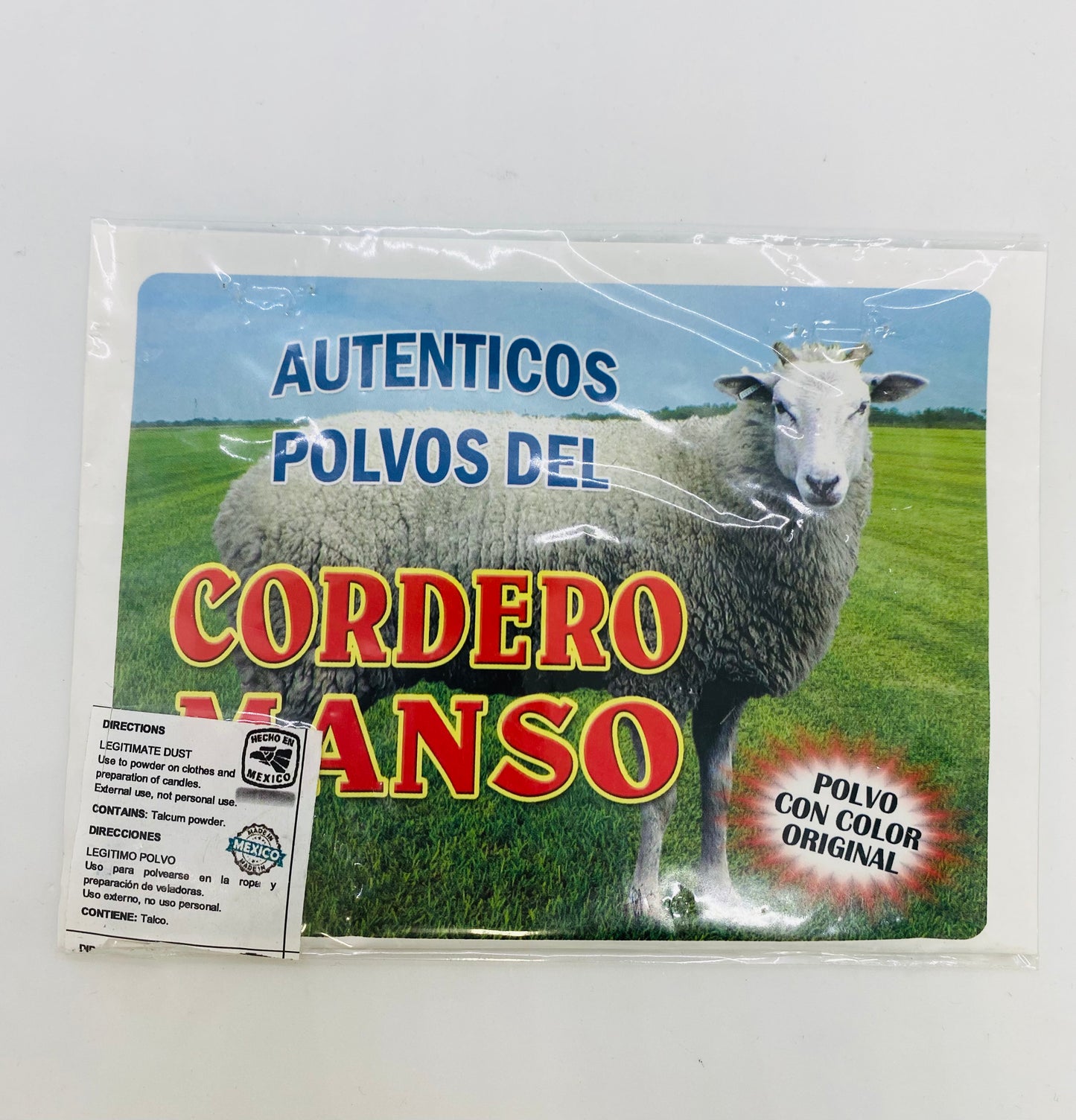 Polvo Cordero Manso .5oz