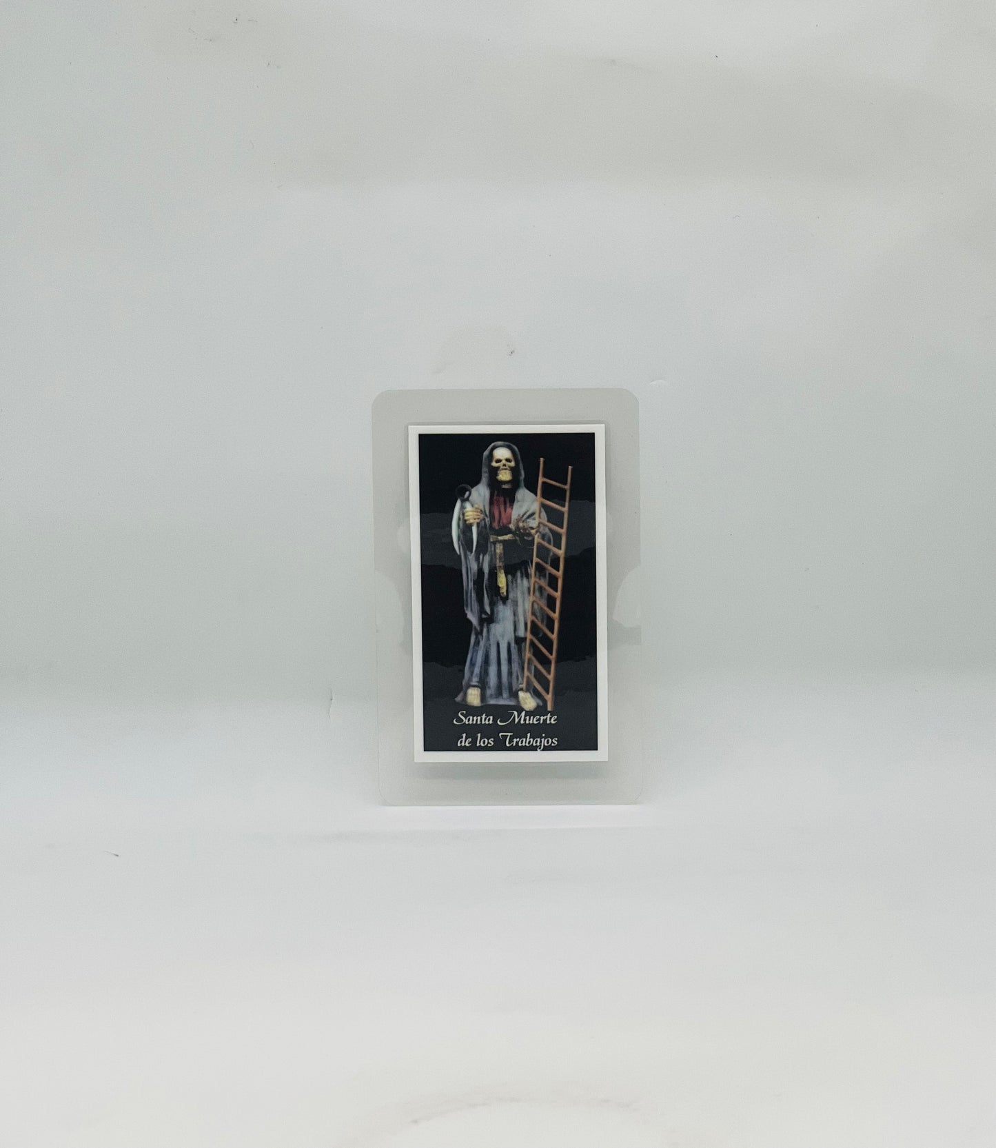 Santa Muerte Prayer Card for Work