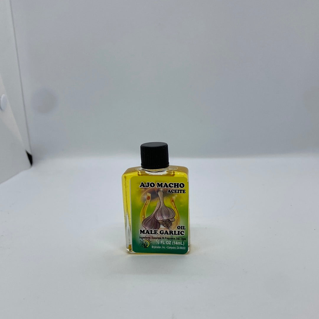 Male Garlic Spiritual Oil/Aceite Espiritual Ajo Macho