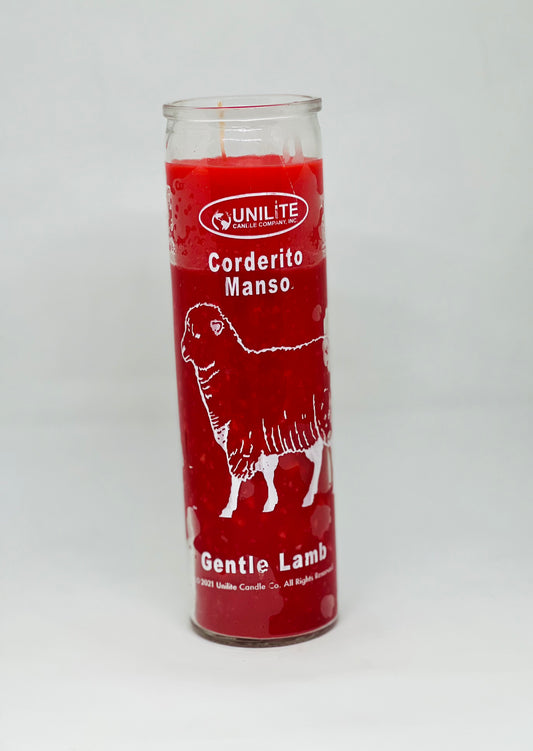 Gentle Lamb Candle/Corderito Manso Veladora