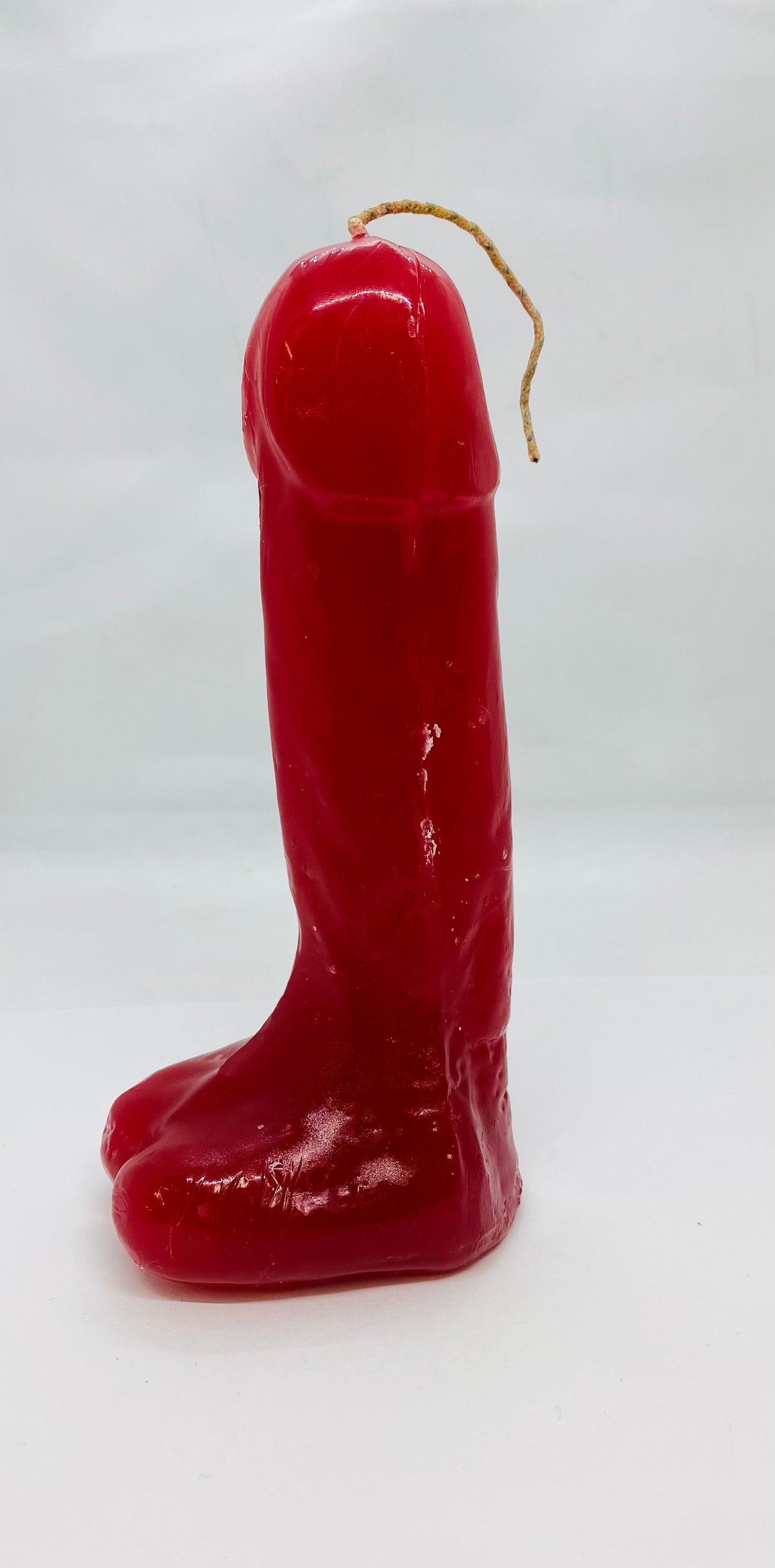 Red Male Gender Candle 7.5"