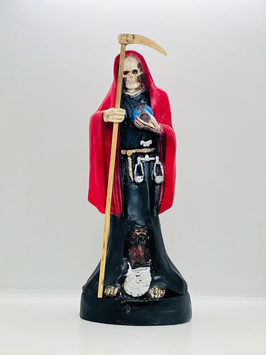 Santa Muerte Reversible Statue 12"