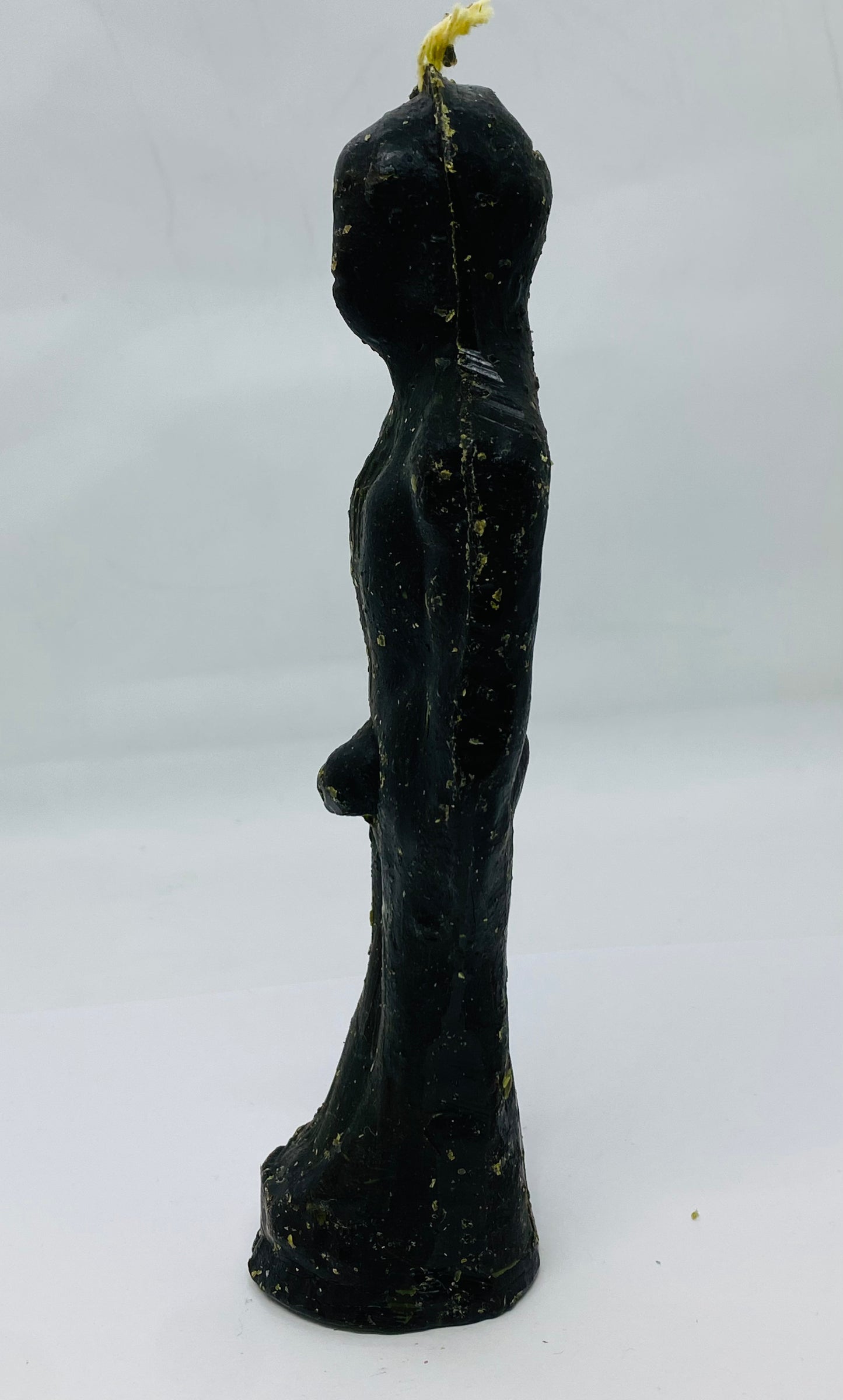 Black Male Figure Candle 7"