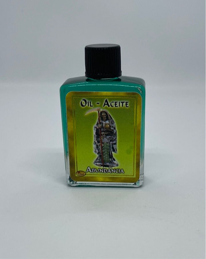 Holy Death Abundance Spiritual Oil/Aceite Espiritual Santa Muerte Abundancia