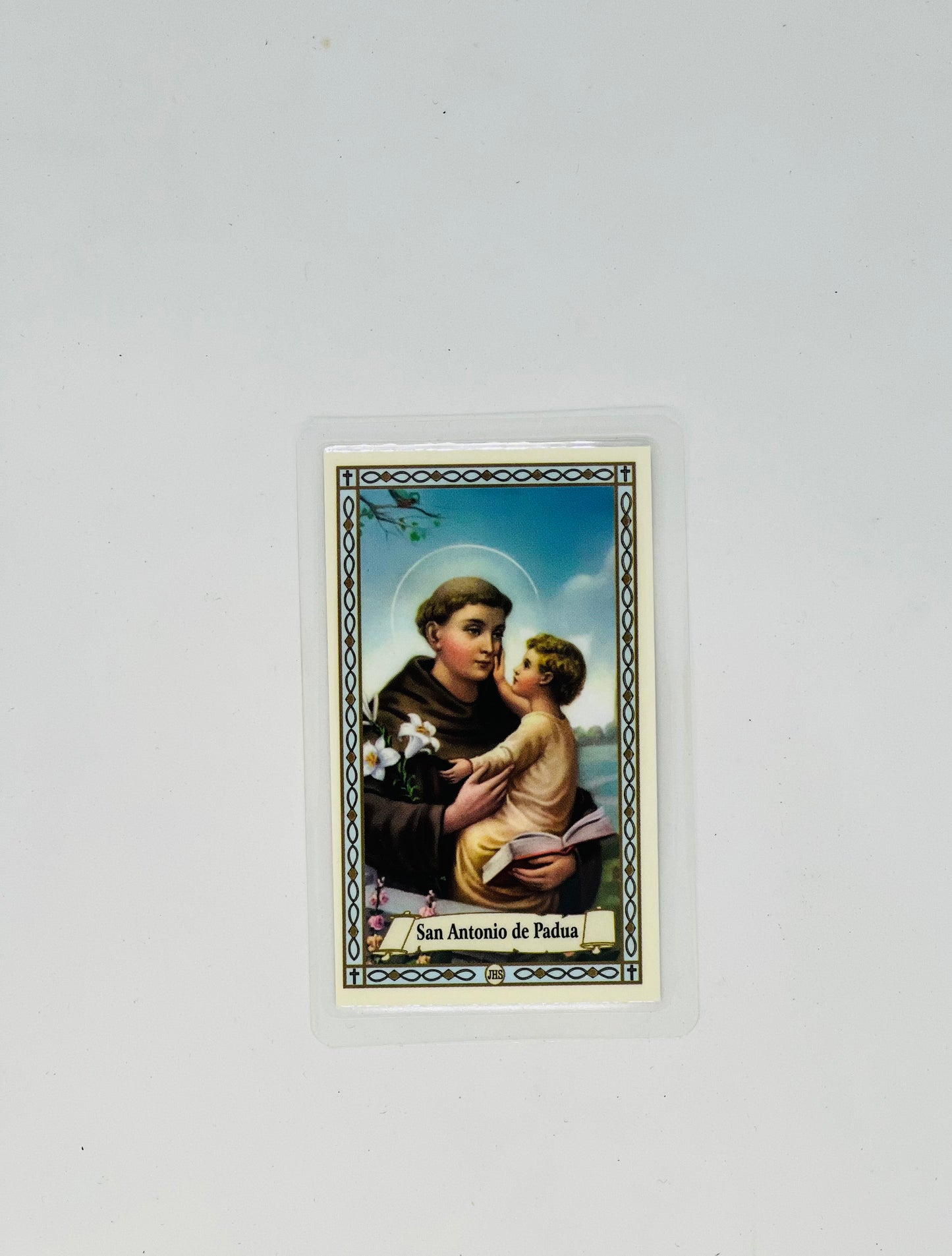 San Antonio De Padua Prayer Card