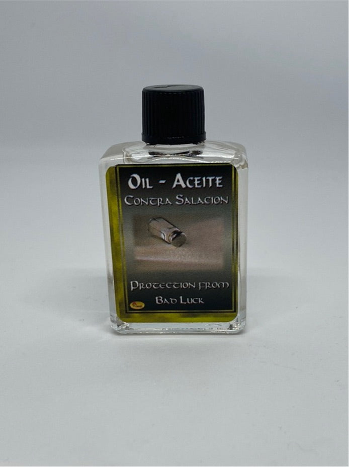 Protection From Bad Luck Spiritual Oil/Aceite Espiritual Contra Salacion