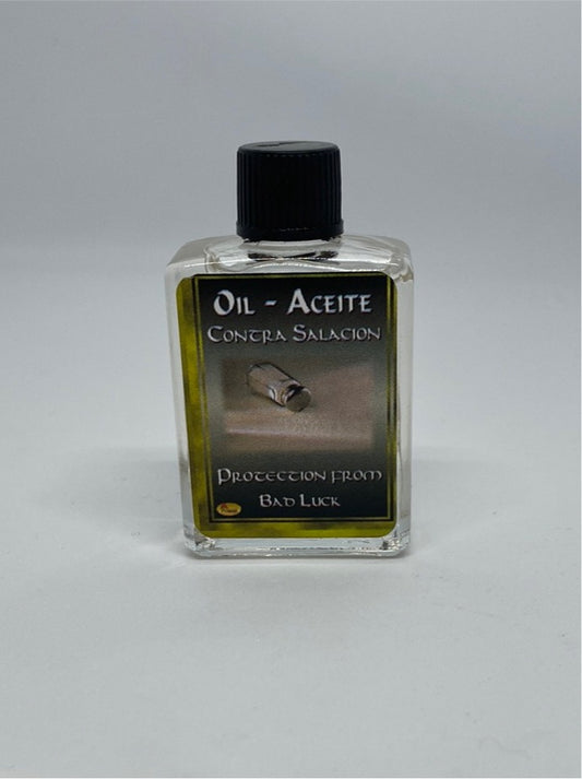 Protection From Bad Luck Spiritual Oil/Aceite Espiritual Contra Salacion