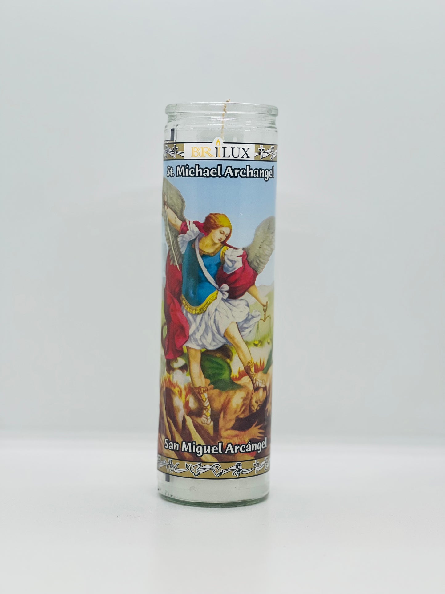 Saint Michael Archangel Candle/San Miguel Arcángel Veladora