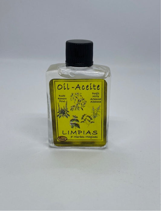 Cleansing 7 Magical Plants Spiritual Oil/Aceite Espiritual Limpias 7 Hierbas Magicas