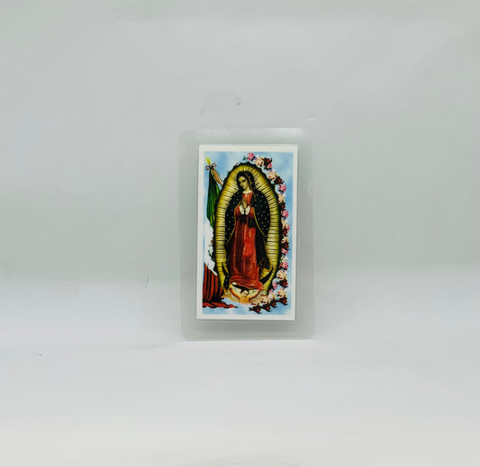 Our Lady of Guadlupe Prayer Card